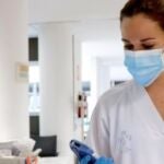 Enfermeras, en un hospital