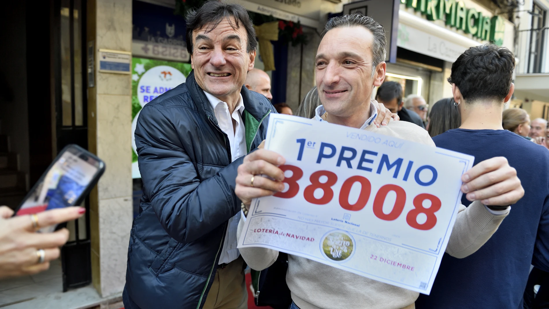 Loterías paga hasta este miércoles más de 1.577 millones en premios del sorteo de Navidad