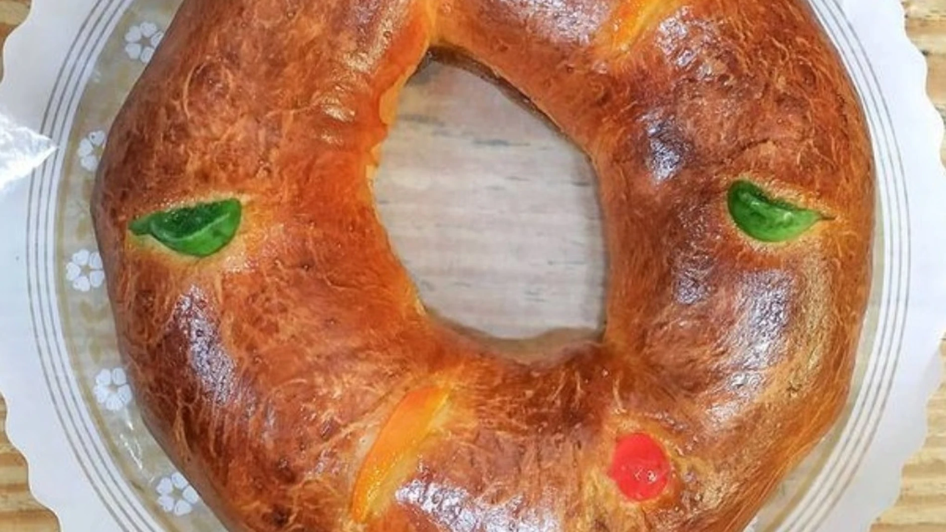 Roscón de Reyes.