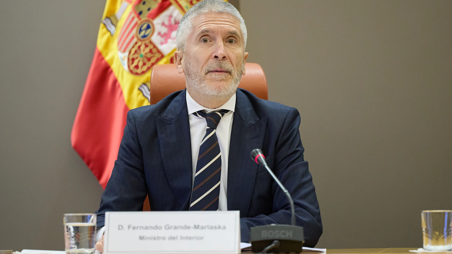 Marlaska defiende la reprobación de Ortega Smith: "Está inhabilitado para cualquier cargo público"