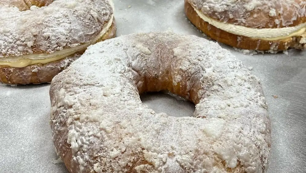 Roscón de Reyes.