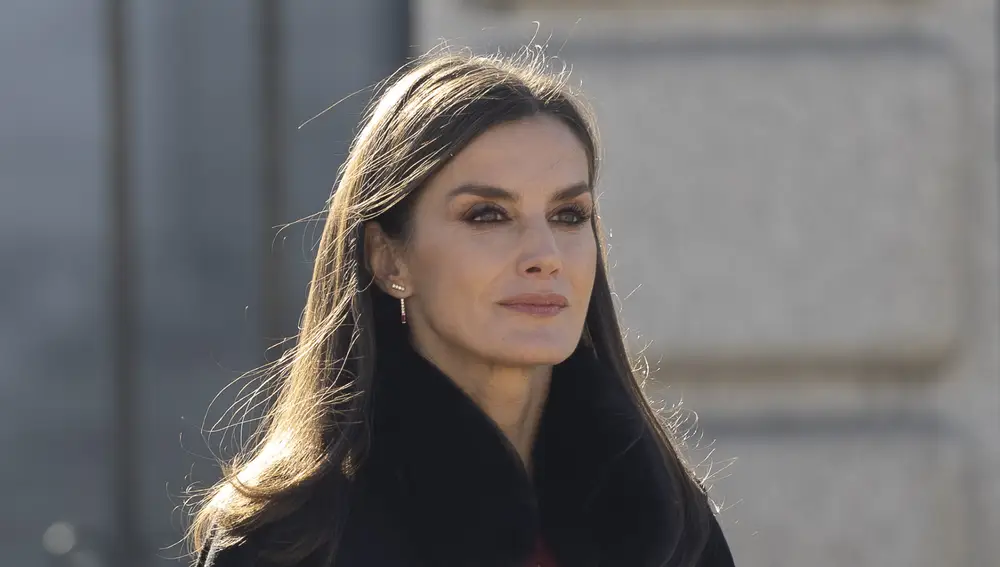 La Reina Letizia en la Pascua Militar de 2023.