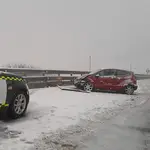 Problemas por nieve en varias carreteras de Castilla y León