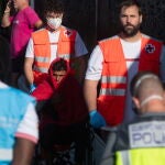 Rescatan en aguas próximas a Fuerteventura a un migrante sobre un neumático a la deriva