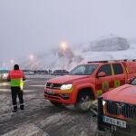 Nieve en la Sierra madrileña.