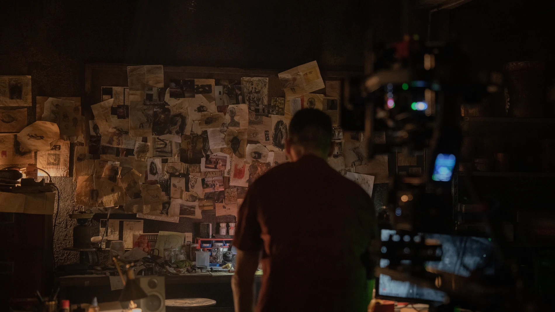 Imagen del rodaje de la serie