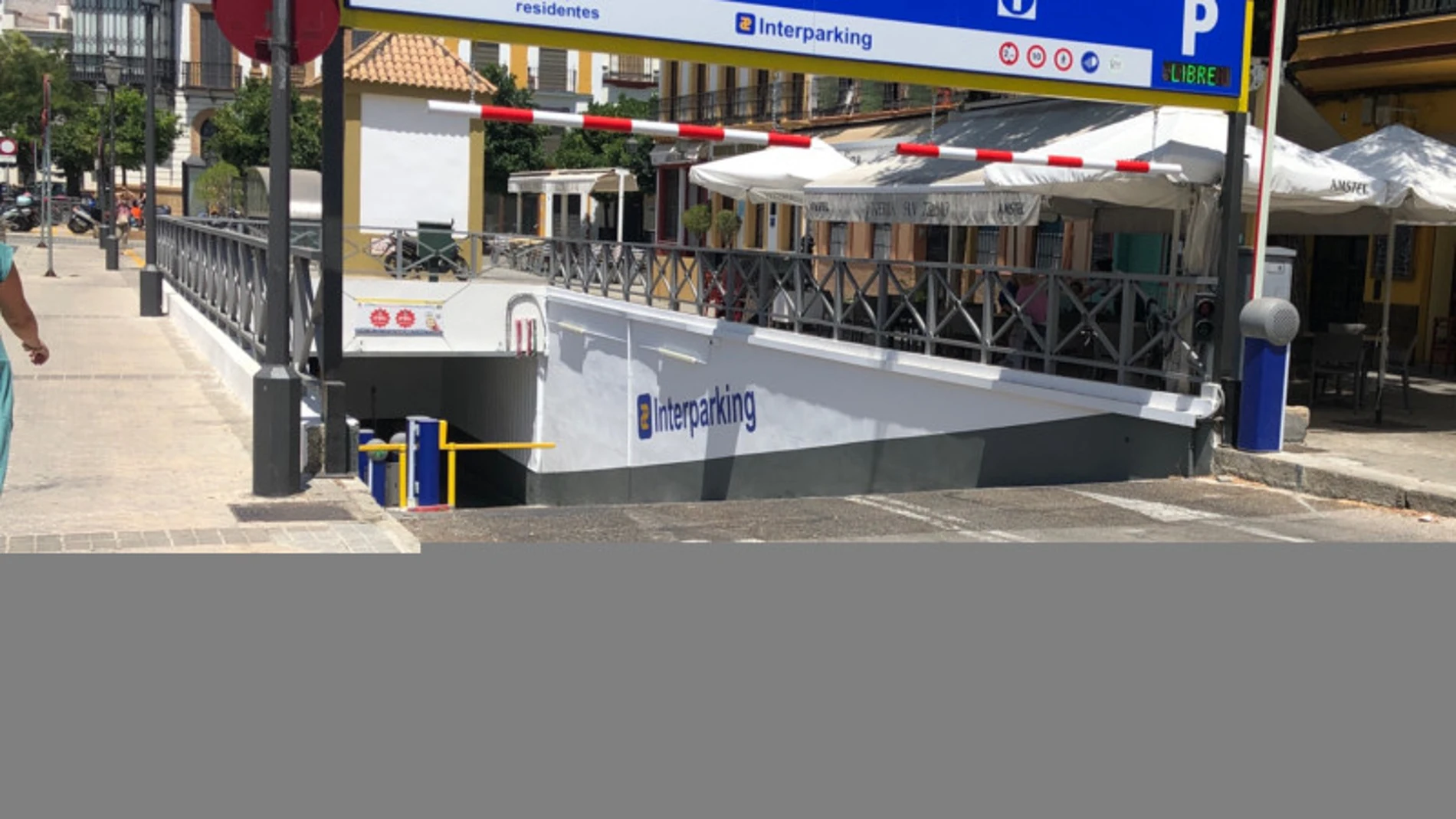 Parking de Cano y Cueto, en Sevilla
