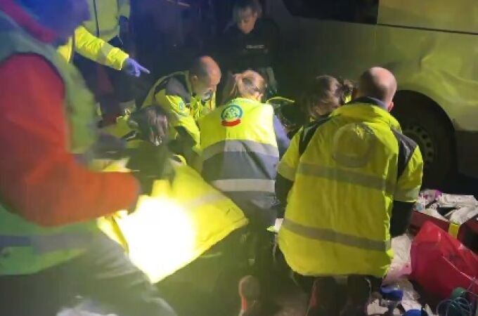La Policía busca a dos personas por matar en Madrid a tiros a una tía del 'alunicero' Gordo Maya. Imagen de aquel suceso
