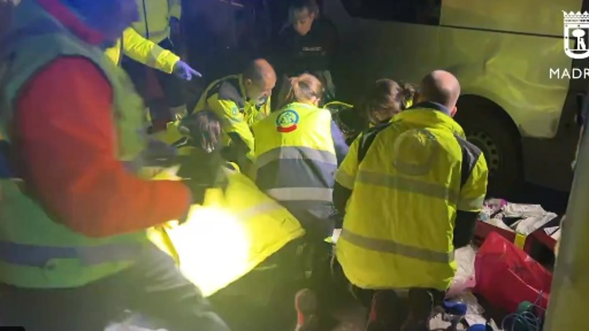 La Policía busca a dos personas por matar en Madrid a tiros a una tía del 'alunicero' Gordo Maya. Imagen de aquel suceso