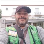 El vendedor de la ONCE Manuel Herrera
