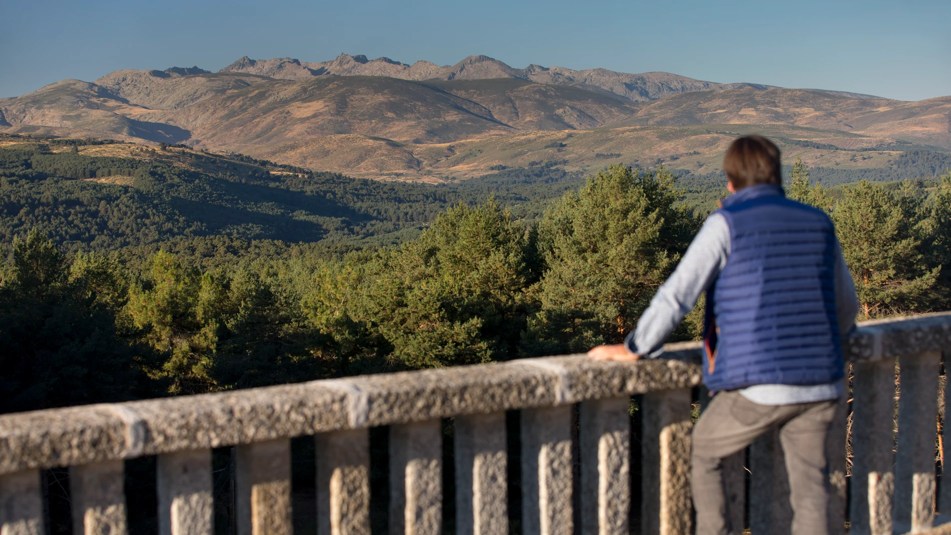 Impresionantes vistas desde el Parador de Gredos