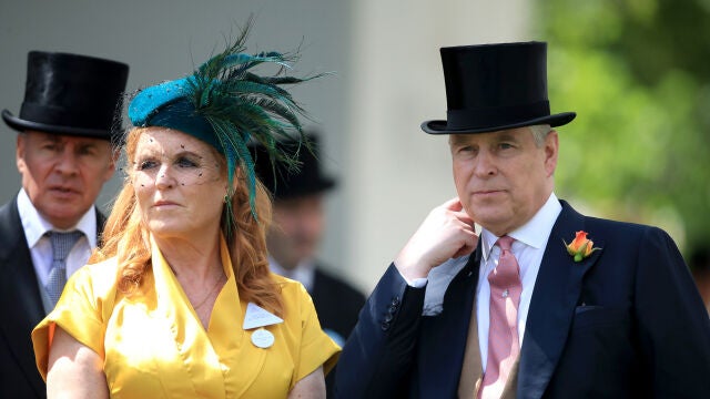 Sarah Ferguson y el príncipe Andrés