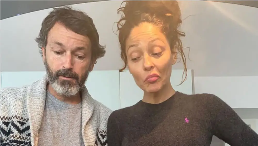 Patricia Pérez y su marido Luis Canut