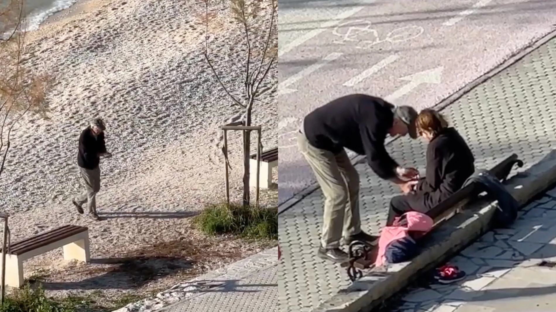 El gesto de un anciano con su mujer que ha conmovido en redes sociales
