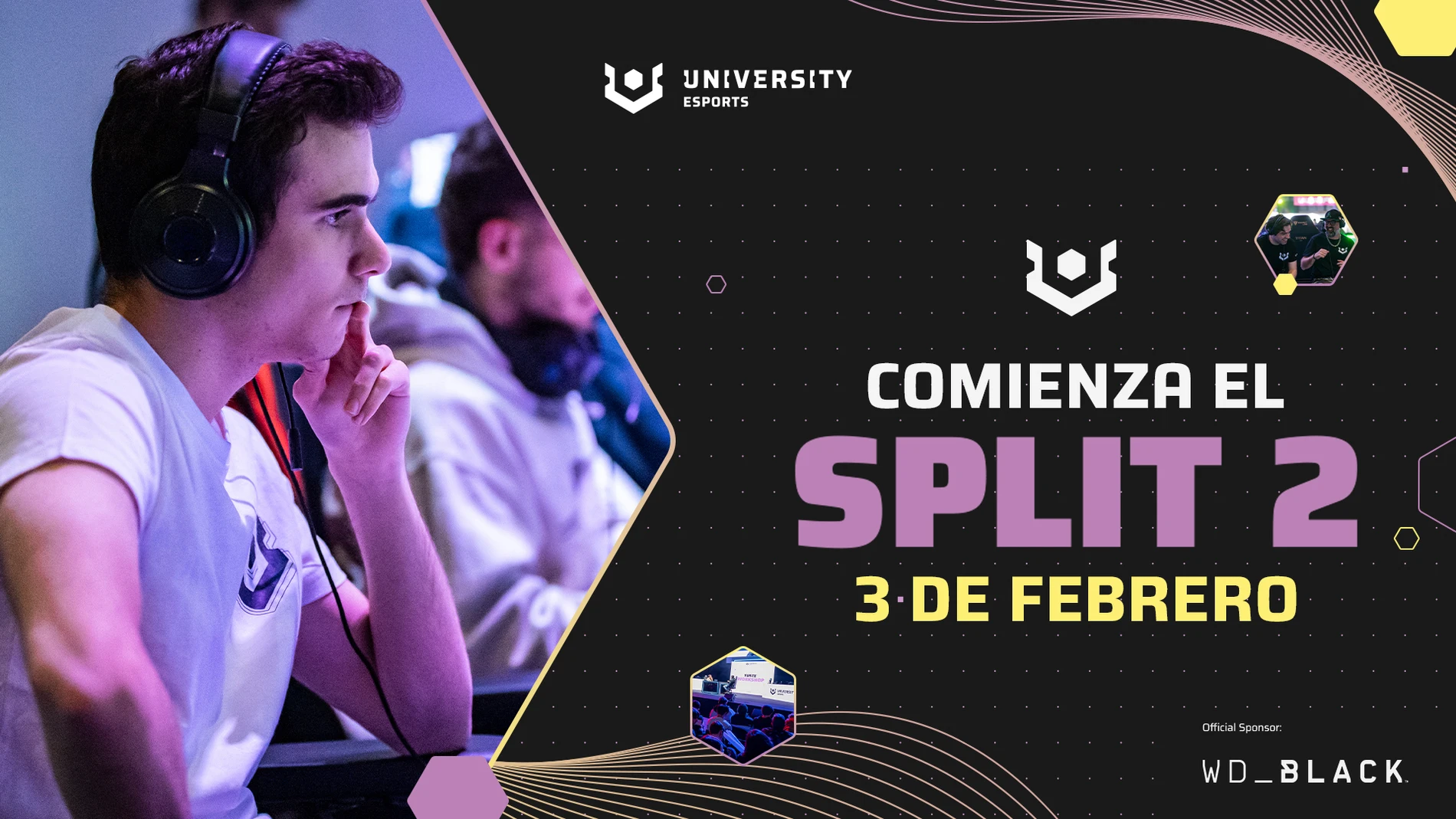 Los estudiantes universitarios podrán disfrutar de una infinidad de actividades y compaginar sus estudios con competiciones de videojuegos y workshops, además de vivir experiencias con streamers