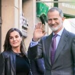 Los Reyes Felipe VI y Letizia en diciembre de 2023
