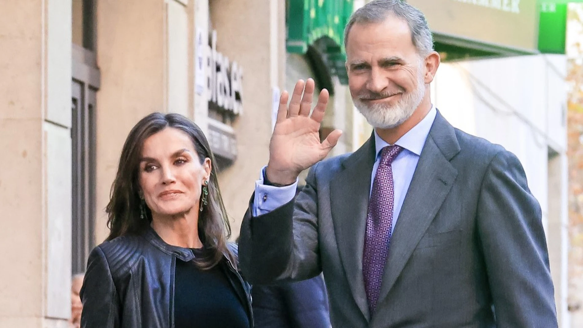 Los Reyes Felipe VI y Letizia en diciembre de 2023