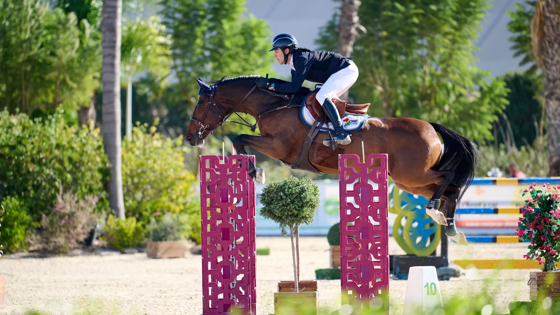 Carlos Borho Girón, propietario del Mediterranean Equestrian Tour