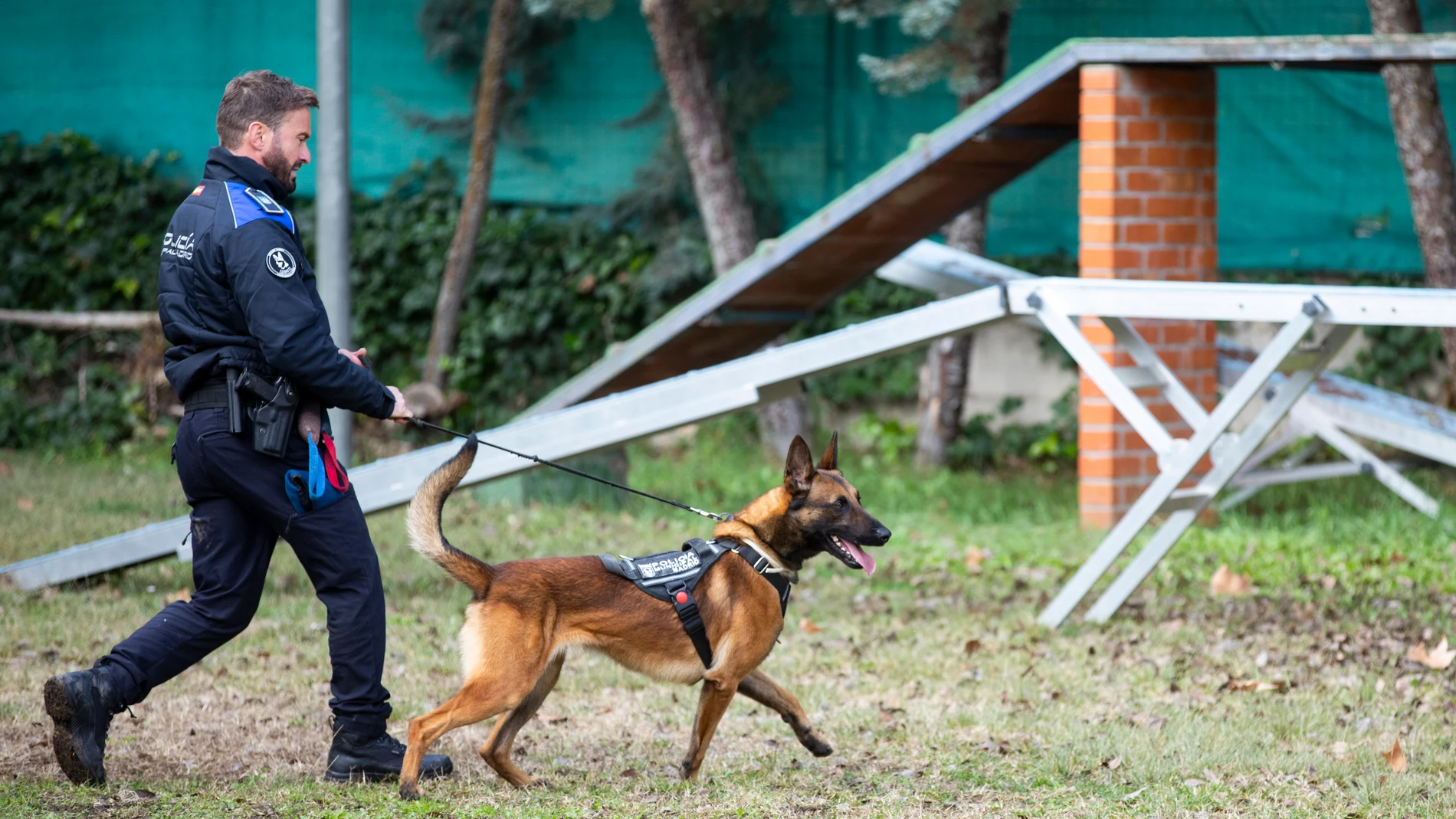 Unidad Canina de la Policia Municipal de Madrid. © Jesús G. Feria.