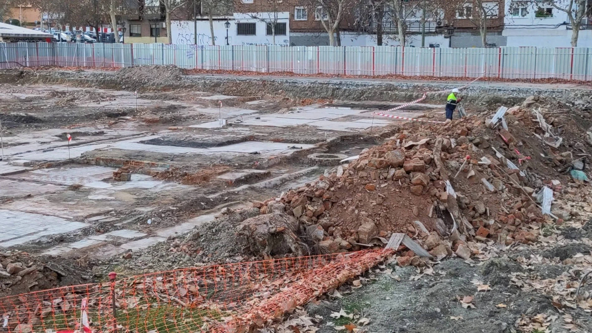 Obras para la ampliación de la Línea 11 de Metro en el Parque de Comillas FEDERACIÓN REGIONAL DE ASOCIACIO 12/01/2024
