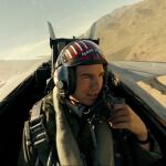 Tom Cruise en un fotograma de "Top Gun 2: Maverick"