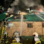 Arde un chalé en Becerril de la Sierra sin causar heridos ni intoxicados