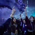 Manifestación organizada por la Comisión 8M con motivo del Día de la Mujer.