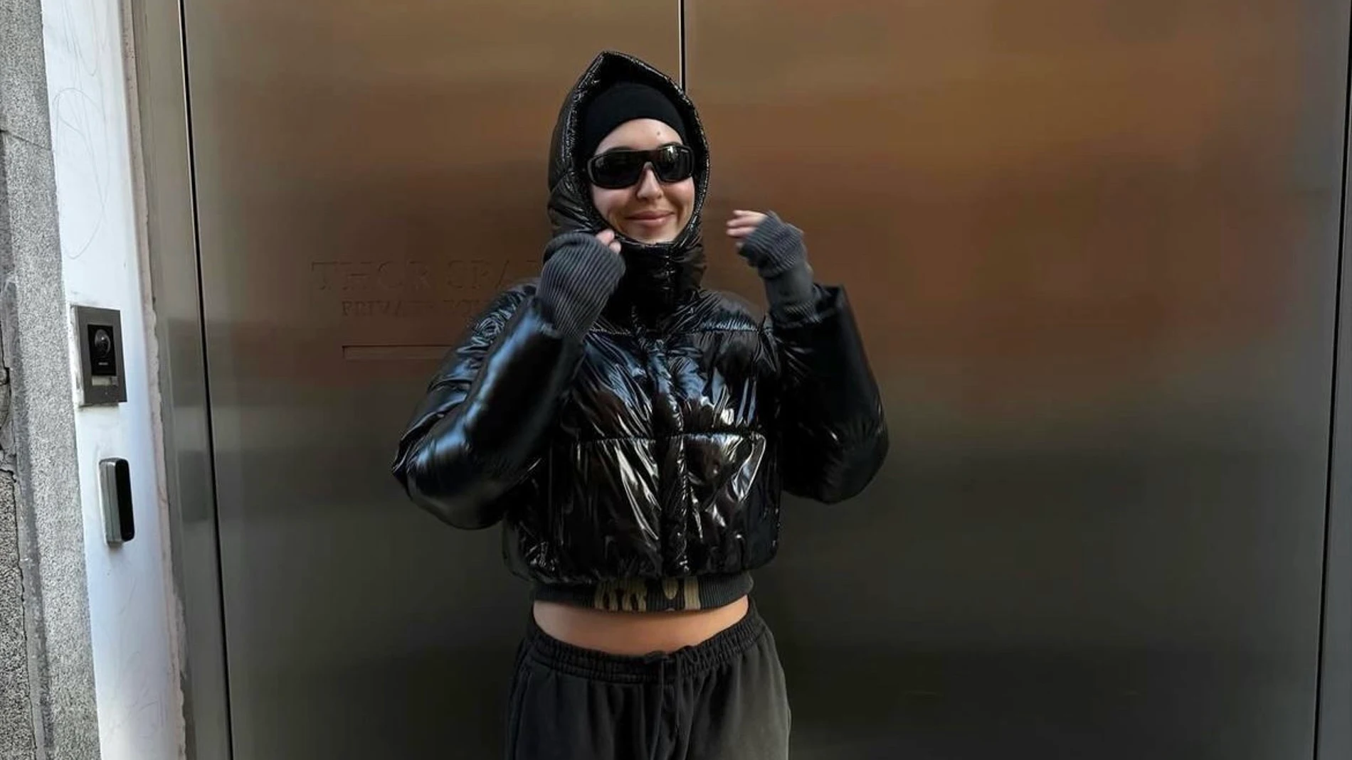 Alba Díaz con botas de borreguito