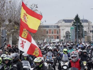 Desfile de Banderas en Ping&uuml;inos en Valladolid