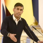El "premier" británico, Rishi Sunak