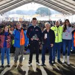 Carnero y Blanca Jiménez junto a José Manuel Navas, de Turismoto, y los premiados