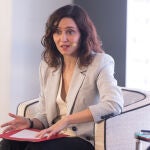 La presidenta madrileña, Isabel Díaz Ayuso
