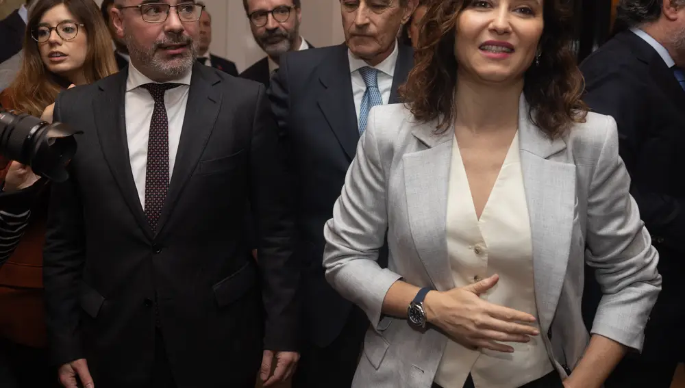 Ayuso protagoniza un Desayuno Madrid de Europa Press