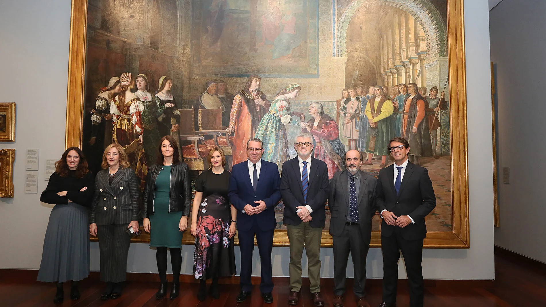 Hoy se ha abierto un nuevo espacio en el Museo de Bellas Artes Gravina de Alicante, Mubag, y se ha inaugurado la exposición "Del trazo neoclásico al espíritu romántico".