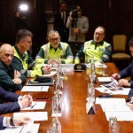 Reunión del delegado del Gobierno, Francisco Martín y el consejero de Medio Ambiente, Agricultura e Interior, Carlos Novillo