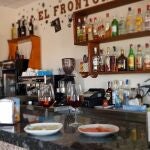 Instalaciones del bar situado en este pueblo leonés