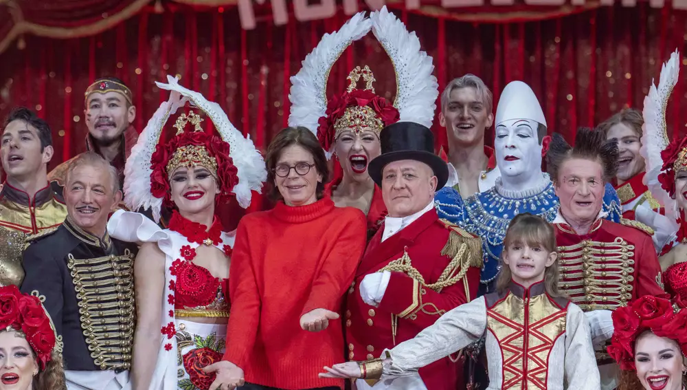 Estefanía de Mónaco y su look para el circo.