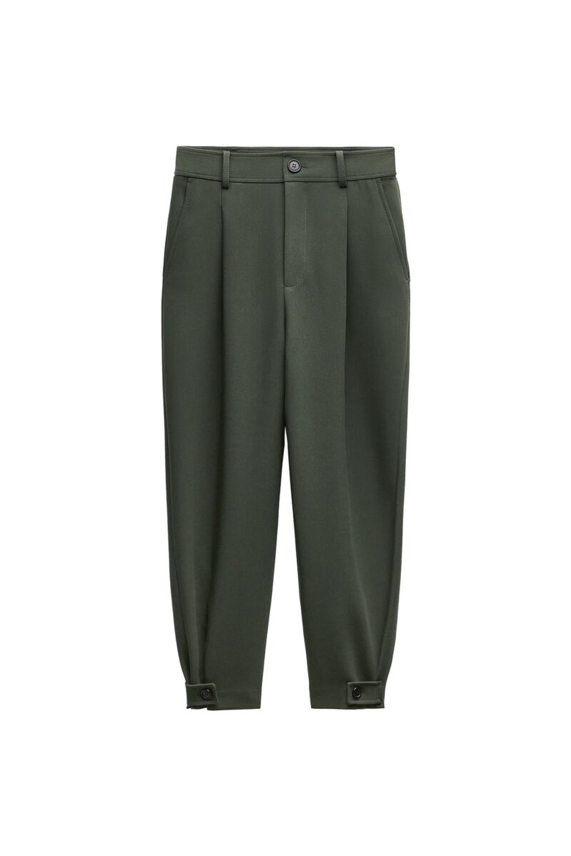 Pantalón carrot pinzas