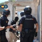 Imagen del operativo policial