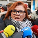 Engracia Rivera, secretaria general del PCA en la provincia de Sevilla, a la sazón diputada en Cortes por Sumar