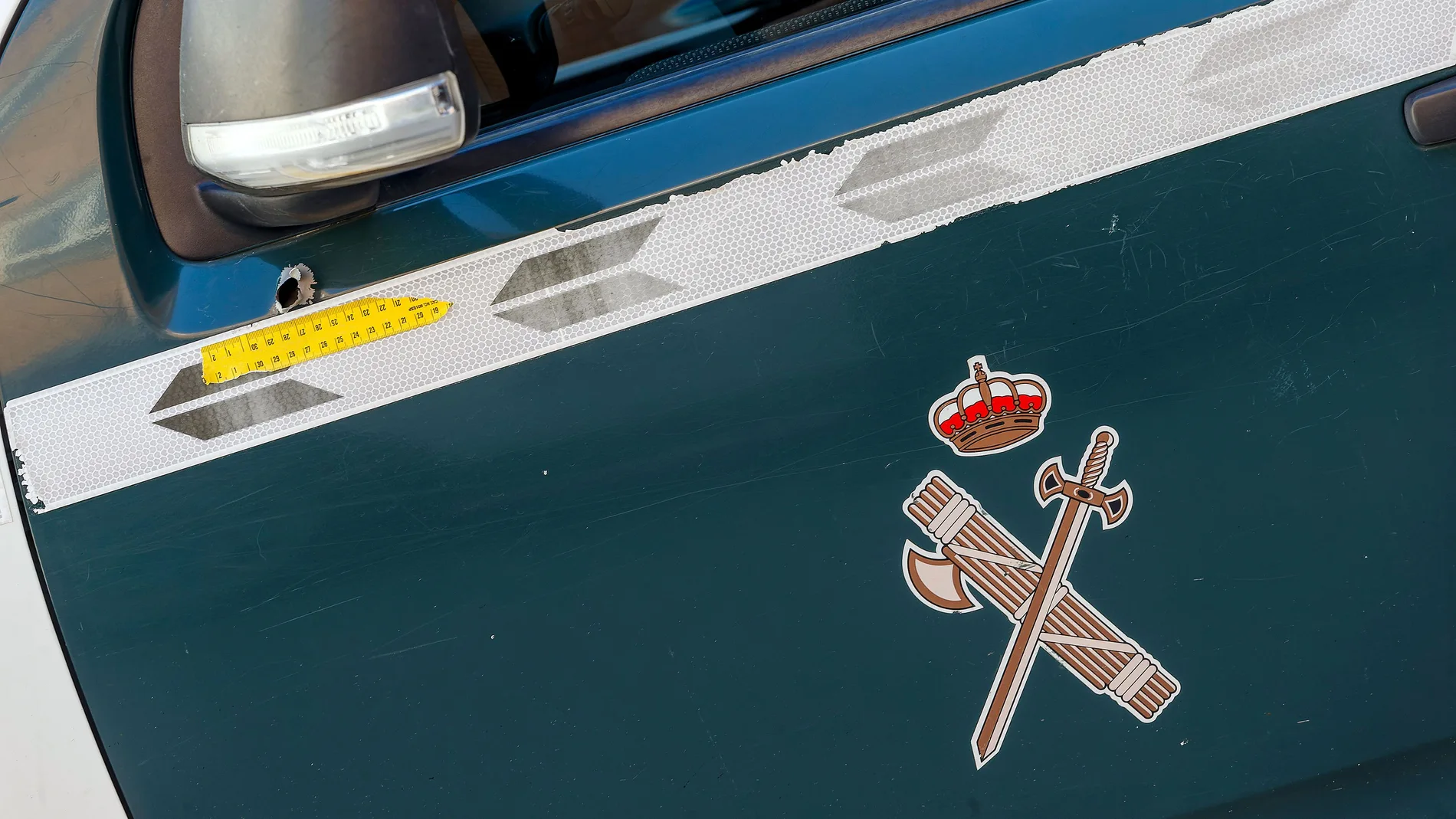 Vehículo de la Guardia Civil