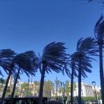 Aviso naranja por viento en Almería
