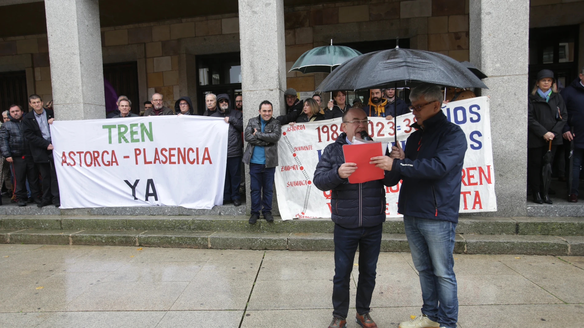 Última manifestación para demandar la vía