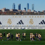 Entrenamiento del Real Madrid
