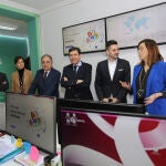 El consejero de Economía y Hacienda, Carlos Fernández Carriedo, visita una star-up de Palencia