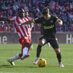 Dion Lopy con el Almería