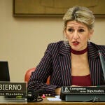 Comparecencia de la vicepresidenta segunda del Gobierno y ministra de Trabajo y Economía Social, Yolanda Díaz,