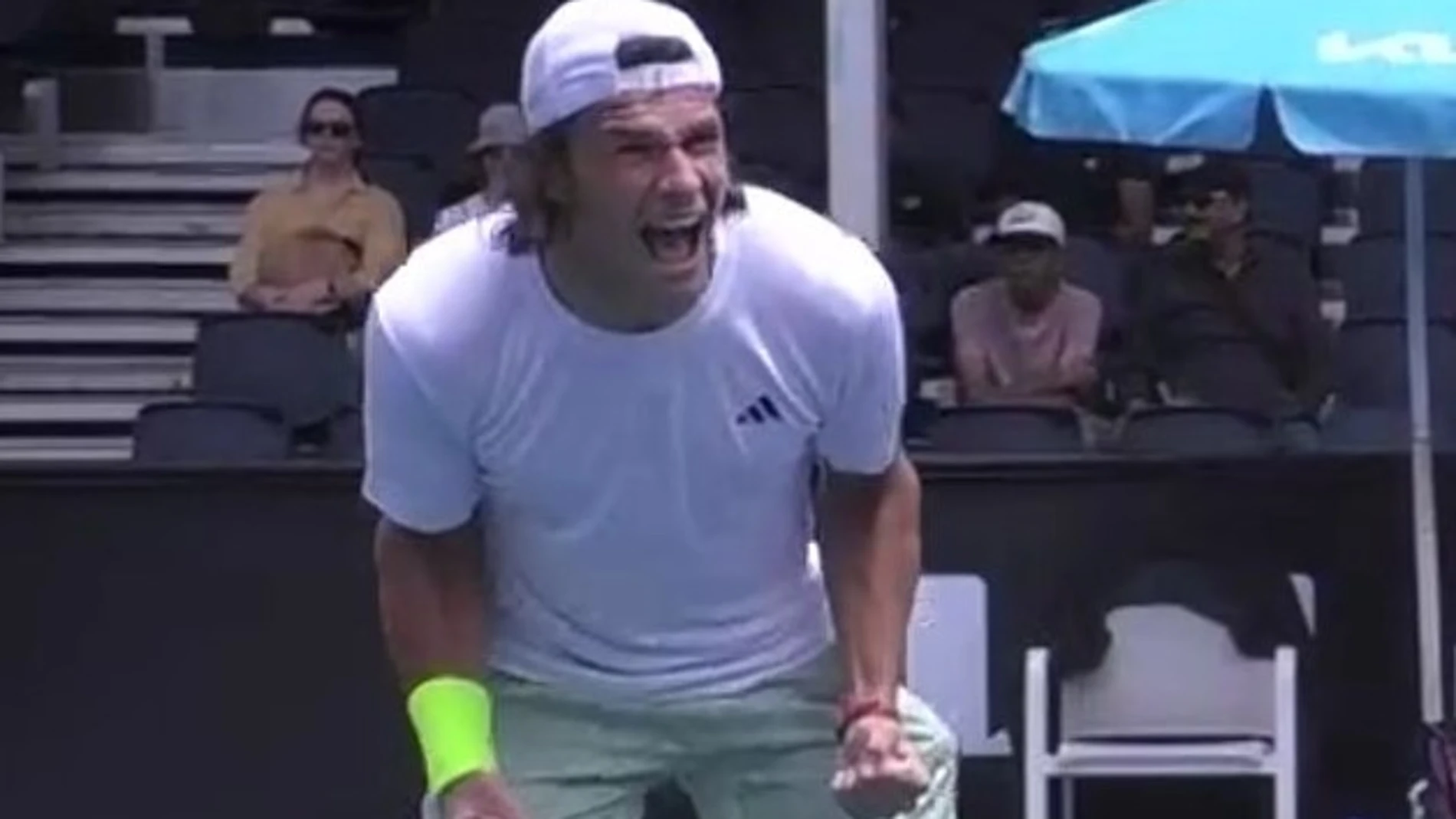 Tomasz Berkieta, tenista polaco de 17 años que ha sacado a 233 kilómetros por hora en el Open de Australia