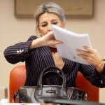 Yolanda Díaz comparece en la Comisión de Trabajo del Congreso de los Diputados