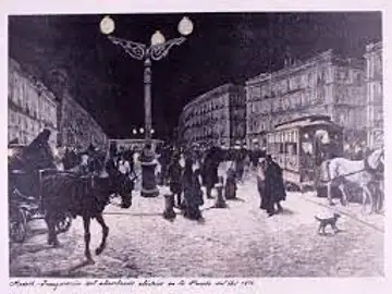 Y se hizo la luz (eléctrica) en Madrid Y se hizo la luz (eléctrica) en Madrid